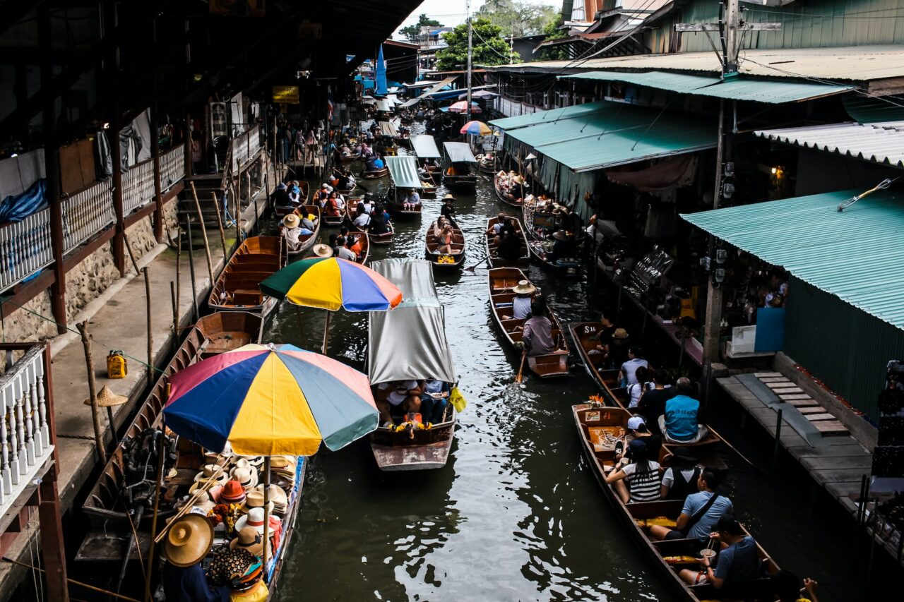 Floating market, Bangkok