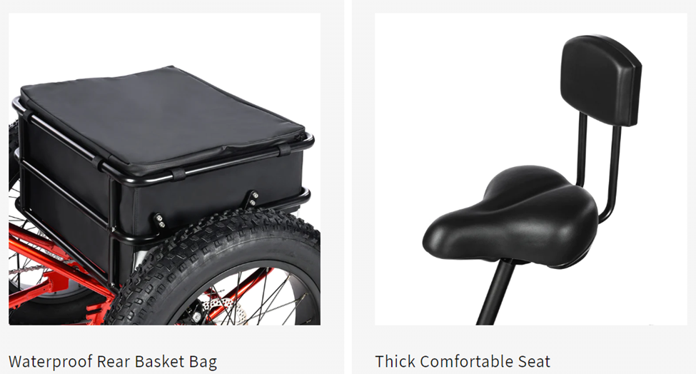 Maxfoot Bike Features