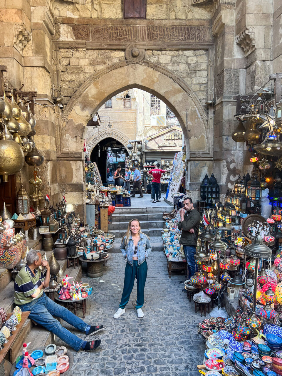 Lanterns for sale in Kahn el Khalili market in Cairo
