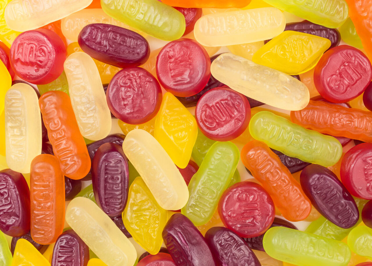 Wine gums - candy from England