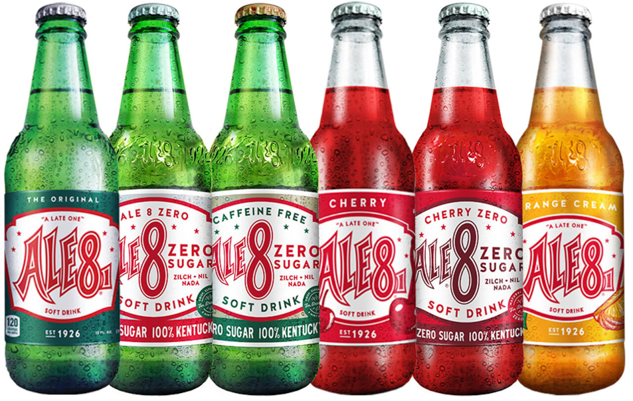 Ale 8 One - famous drink from Kentucky