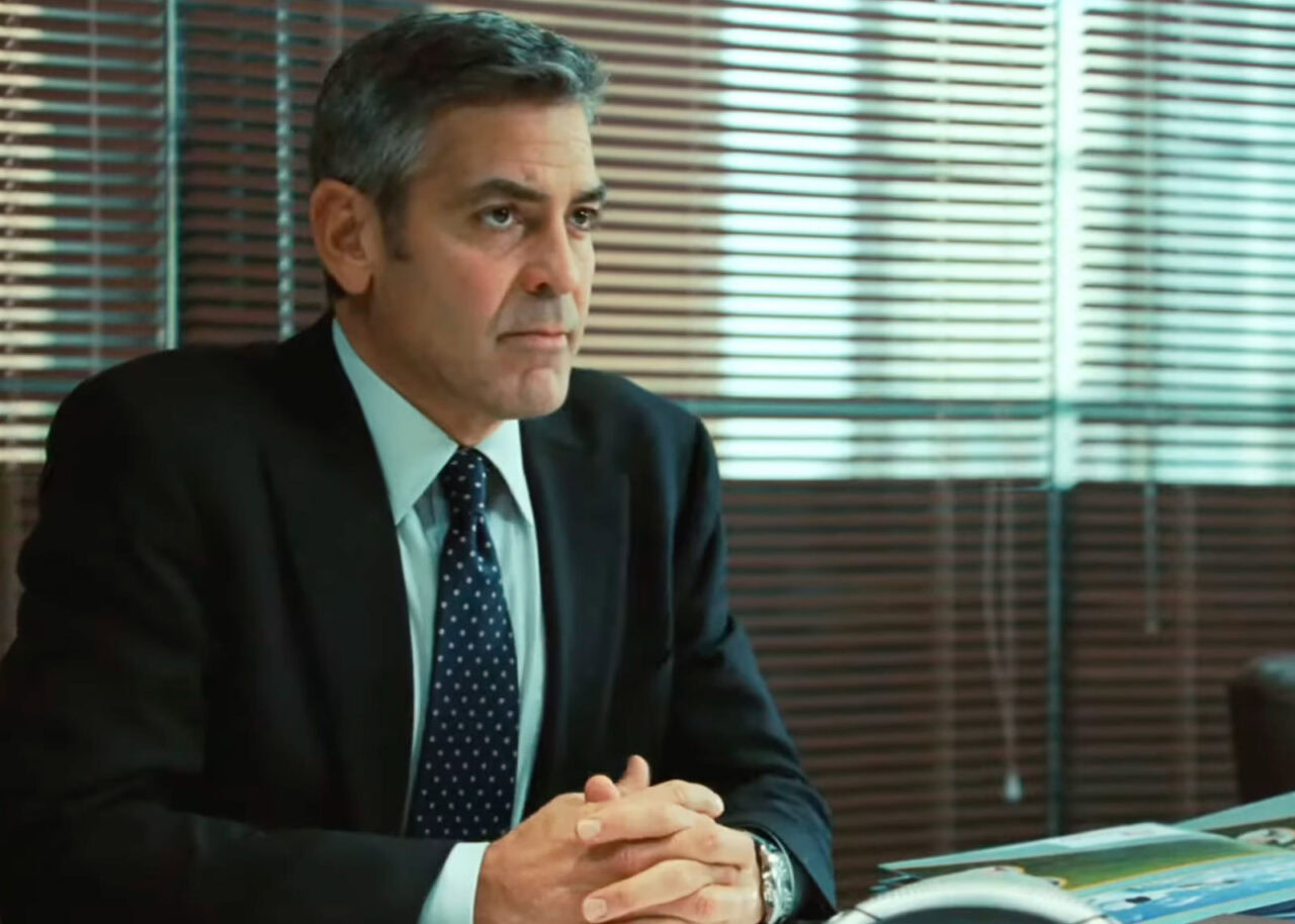 George Clooney in Up in the air