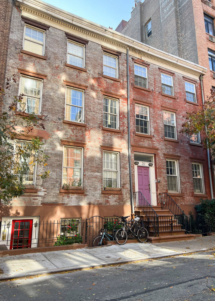 Pretty street in West Village