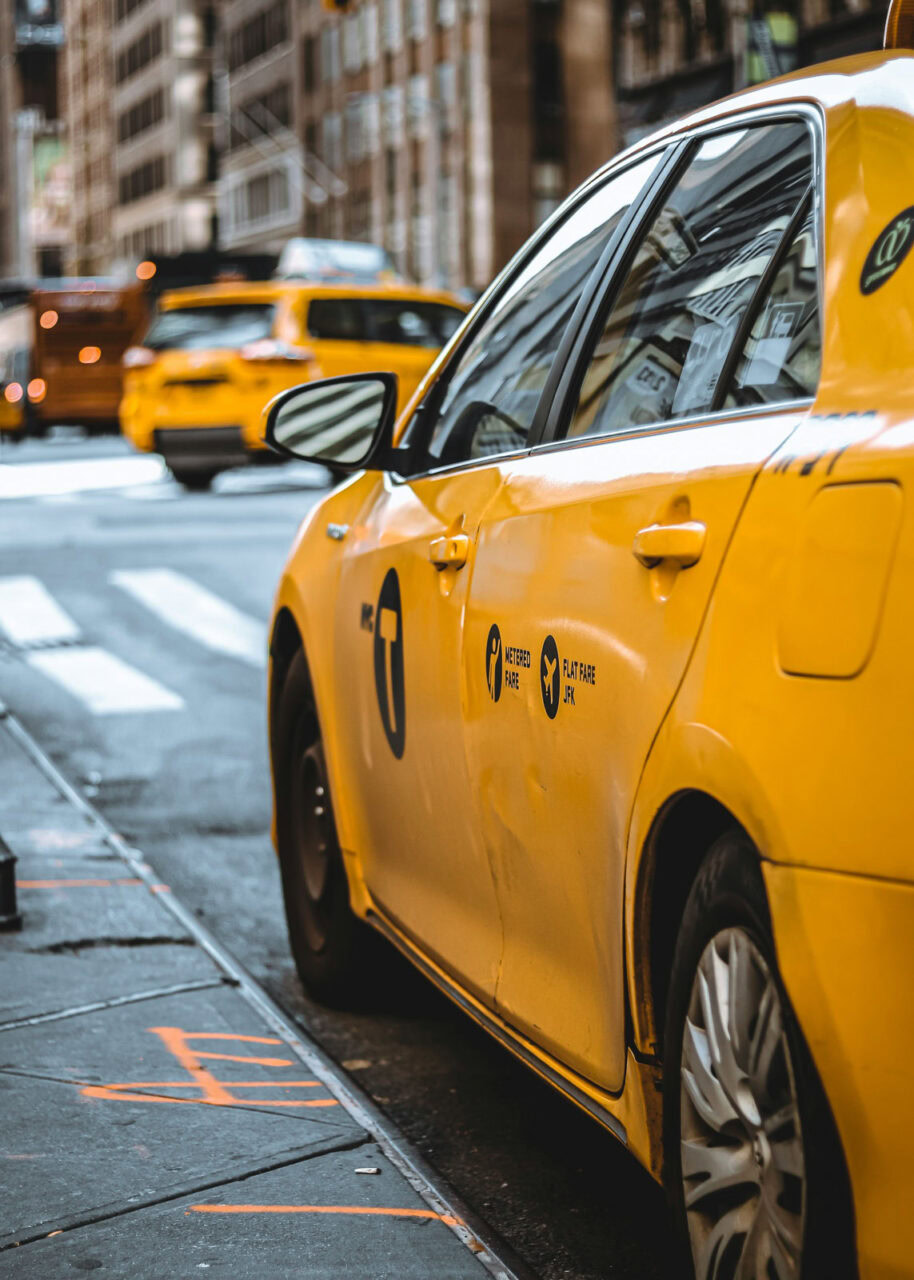 Yellow Taxi in New York City