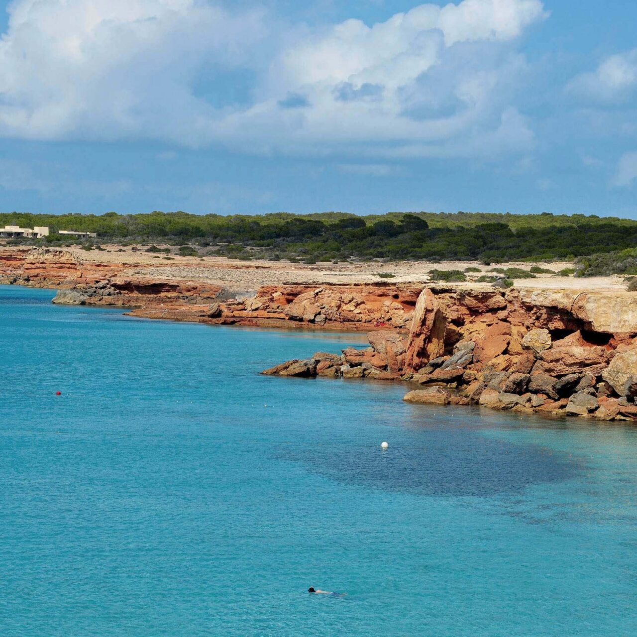 Cove in Formentera