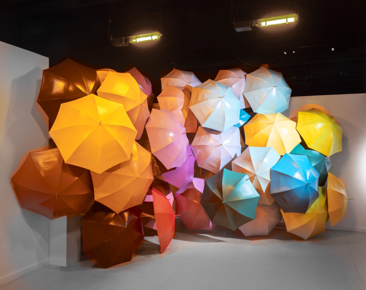 Twist Museum colorful umbrellas